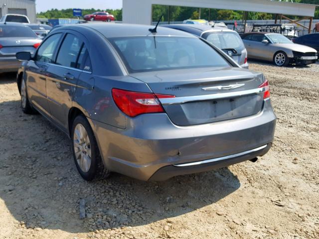 1C3CCBAB3DN604686 - 2013 CHRYSLER 200 LX CHARCOAL photo 3