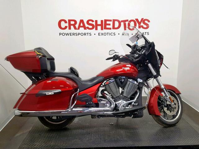 5VPTW36N4D3020032 - 2013 VICTORY MOTORCYCLES CROSS COUN RED photo 1