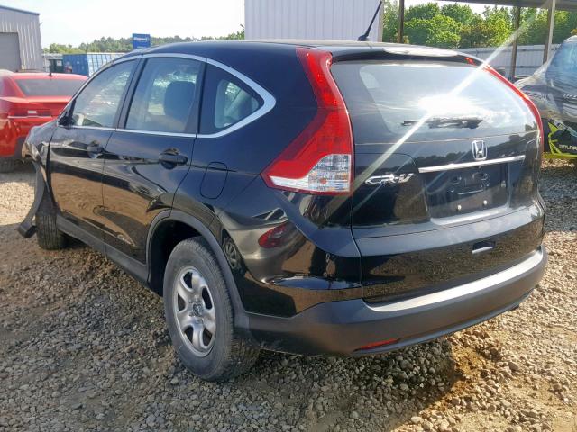 3CZRM3H39EG710541 - 2014 HONDA CR-V LX BLACK photo 3