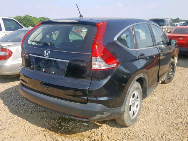 3CZRM3H39EG710541 - 2014 HONDA CR-V LX BLACK photo 4