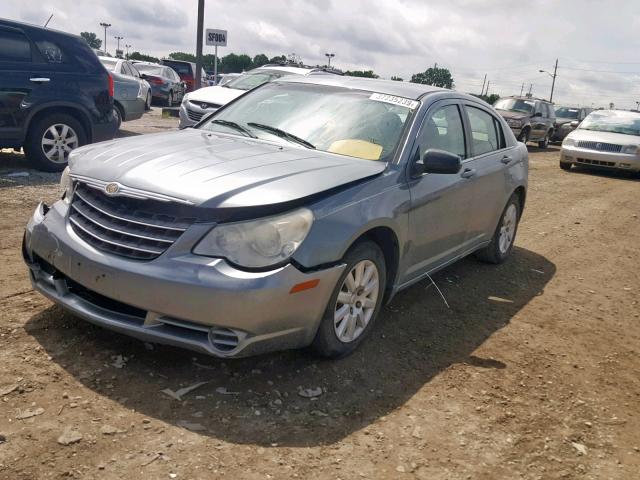 1C3LC46K78N113533 - 2008 CHRYSLER SEBRING LX SILVER photo 2