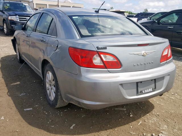 1C3LC46K78N113533 - 2008 CHRYSLER SEBRING LX SILVER photo 3