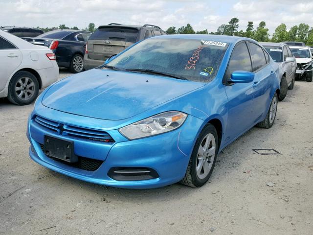 1C3CDFFAXGD819710 - 2016 DODGE DART SXT S BLUE photo 2