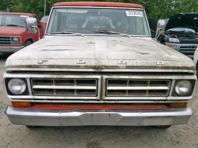 F10YRK04642 - 1971 FORD F-100 ORANGE photo 7