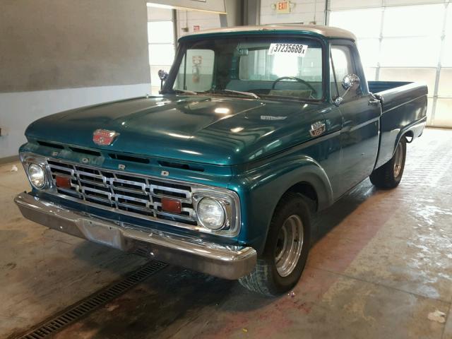 F10DN708554 - 1964 FORD PICKUP BLUE photo 2