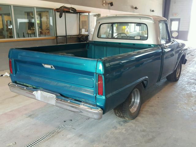 F10DN708554 - 1964 FORD PICKUP BLUE photo 4