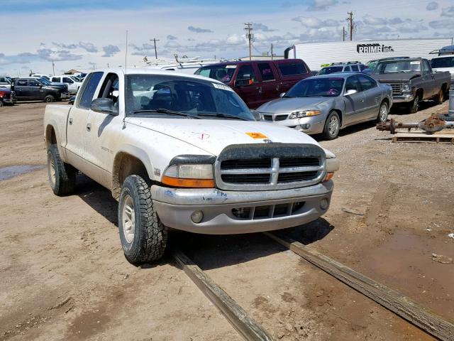 1B7HG2AZ9YS791359 - 2000 DODGE DAKOTA QUA WHITE photo 1