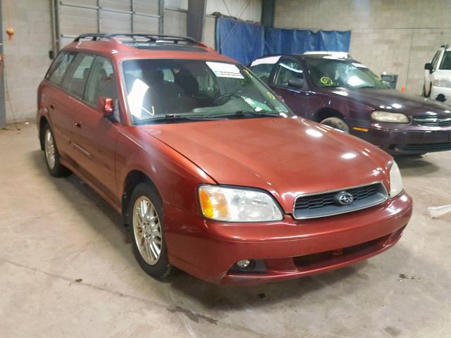 4S3BH625247300438 - 2004 SUBARU LEGACY L S MAROON photo 1