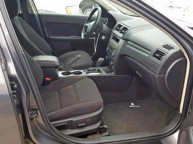 3FADP0L37AR260678 - 2010 FORD FUSION HYB GRAY photo 5