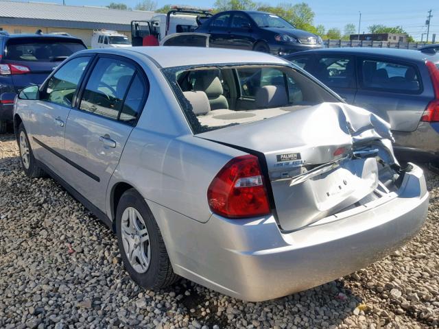 1G1ZS52F75F293618 - 2005 CHEVROLET MALIBU SILVER photo 3