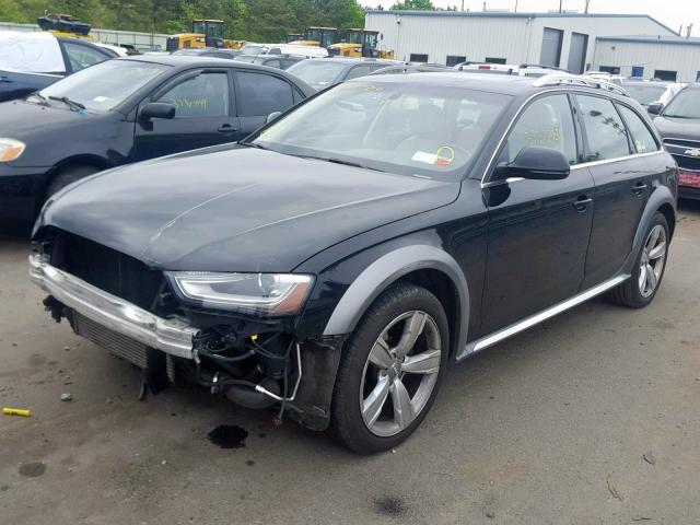 WA1UFAFL3DA154848 - 2013 AUDI A4 ALLROAD BLACK photo 2