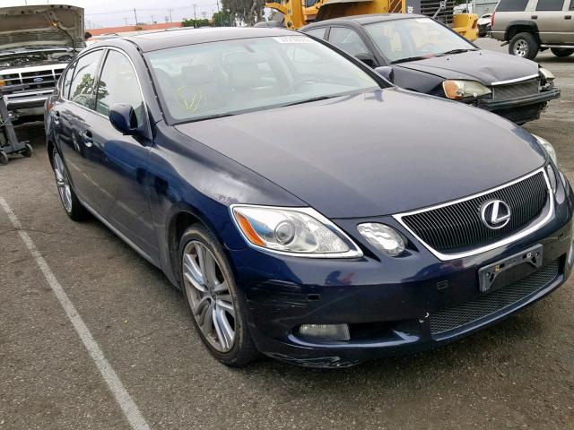 JTHBC96S375007789 - 2007 LEXUS GS 450H BLUE photo 1