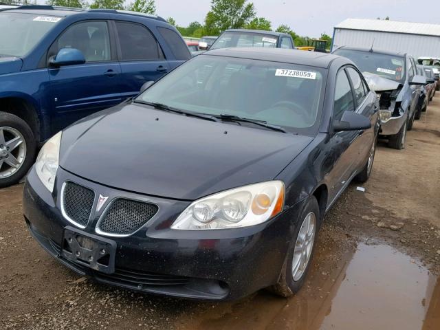 1G2ZF55B364212619 - 2006 PONTIAC G6 SE BLACK photo 2