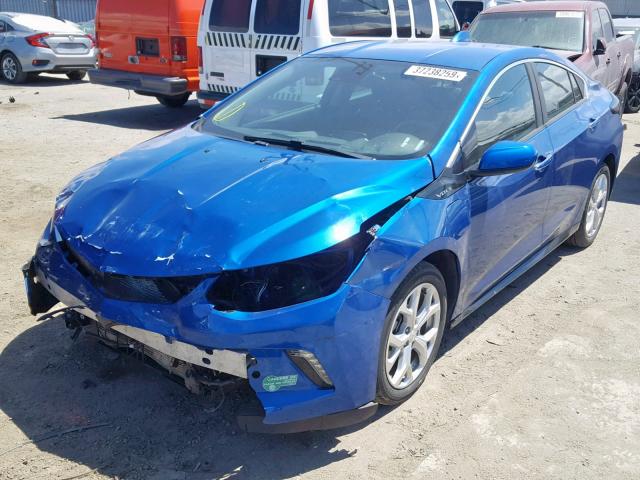 1G1RD6S58GU120339 - 2016 CHEVROLET VOLT LTZ BLUE photo 2