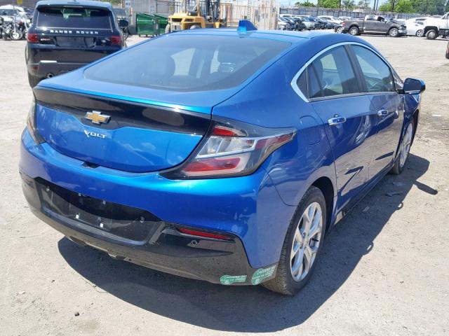 1G1RD6S58GU120339 - 2016 CHEVROLET VOLT LTZ BLUE photo 4