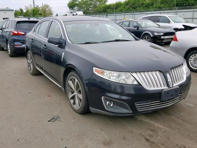 1LNHM94R09G604250 - 2009 LINCOLN MKS BLACK photo 1