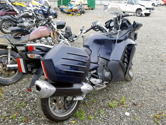 JKBZGNC11AA003172 - 2010 KAWASAKI ZG1400 C BLUE photo 4