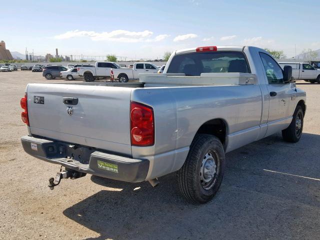 3D7KR26T39G508893 - 2009 DODGE RAM 2500 SILVER photo 4