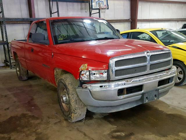 1B7KC23Z31J525412 - 2001 DODGE RAM 2500 RED photo 1