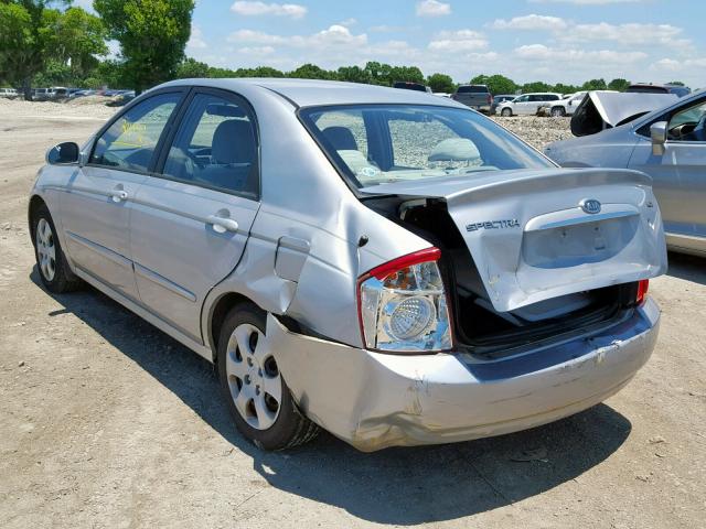 KNAFE121055097098 - 2005 KIA NEW SPECTR SILVER photo 3