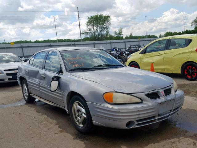 1G2NF52T4YC528017 - 2000 PONTIAC GRAND AM S SILVER photo 1