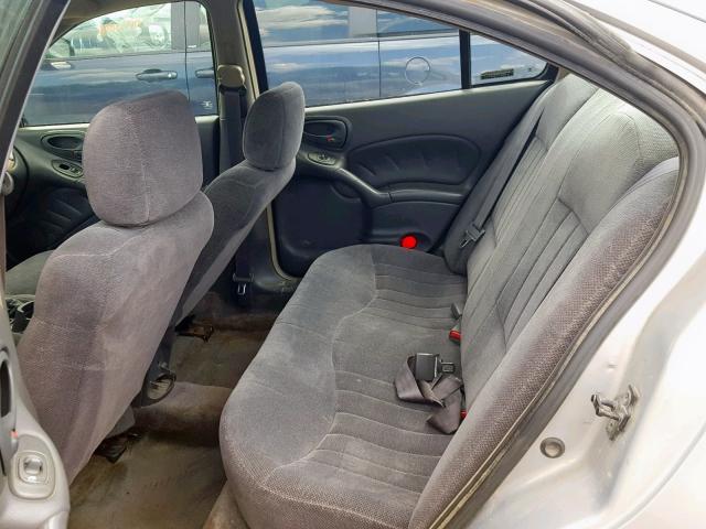 1G2NF52T4YC528017 - 2000 PONTIAC GRAND AM S SILVER photo 6