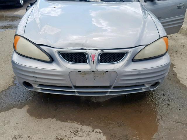 1G2NF52T4YC528017 - 2000 PONTIAC GRAND AM S SILVER photo 7
