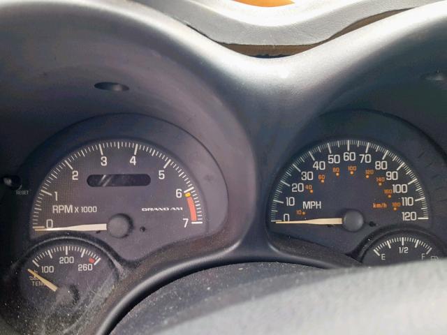 1G2NF52T4YC528017 - 2000 PONTIAC GRAND AM S SILVER photo 8