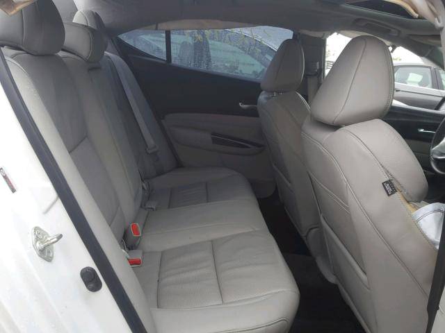 19UUB2F52FA009362 - 2015 ACURA TLX TECH WHITE photo 6