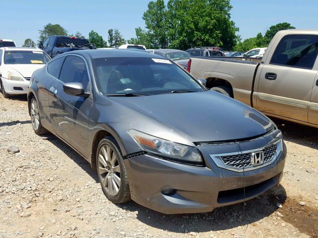 1HGCS22849A010836 - 2009 HONDA ACCORD EXL GRAY photo 1