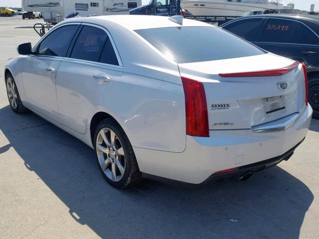 1G6AH5R37F0113382 - 2015 CADILLAC ATS LUXURY WHITE photo 3