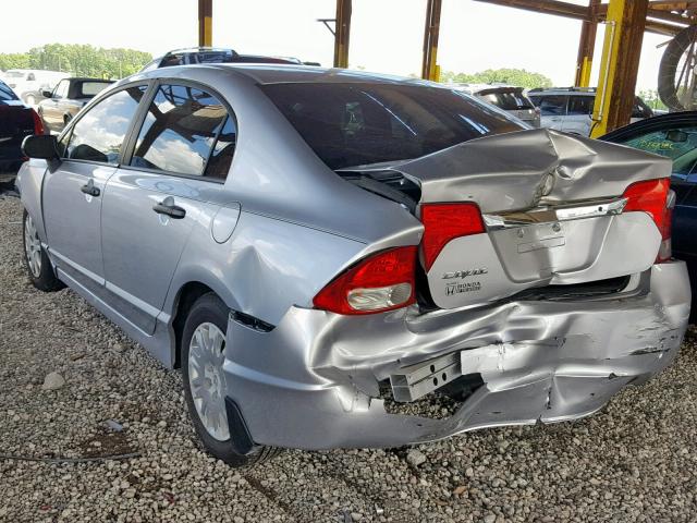 19XFA1F37AE032208 - 2010 HONDA CIVIC VP SILVER photo 3