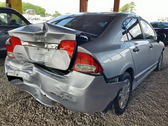 19XFA1F37AE032208 - 2010 HONDA CIVIC VP SILVER photo 4