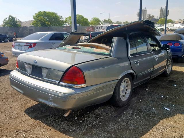 2FAFP74W0XX104406 - 1999 FORD CROWN VICT GRAY photo 4