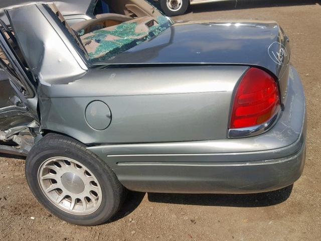 2FAFP74W0XX104406 - 1999 FORD CROWN VICT GRAY photo 9