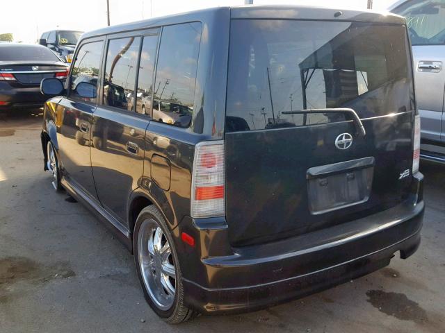 JTLKT324X64072573 - 2006 TOYOTA SCION XB 黑色 照片 3