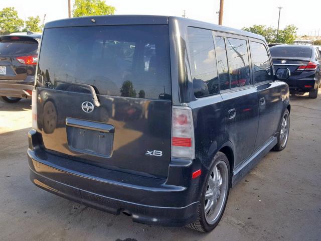 JTLKT324X64072573 - 2006 TOYOTA SCION XB 黑色 照片 4