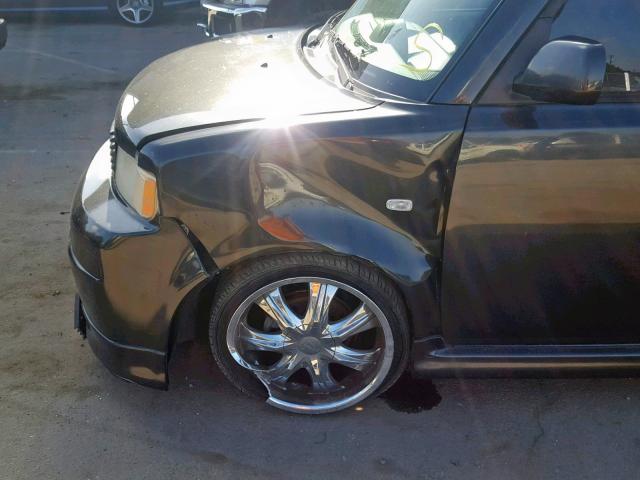 JTLKT324X64072573 - 2006 TOYOTA SCION XB 黑色 照片 9