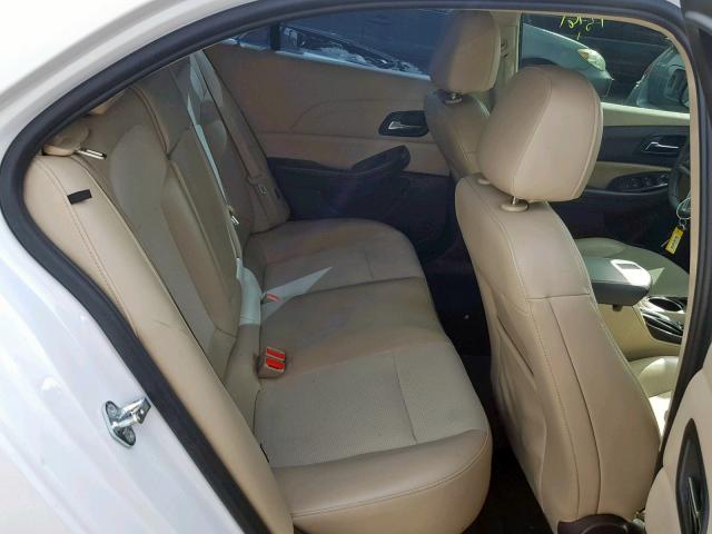 1G11C5SL2FF299201 - 2015 CHEVROLET MALIBU 1LT WHITE photo 6