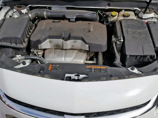 1G11C5SL2FF299201 - 2015 CHEVROLET MALIBU 1LT WHITE photo 7