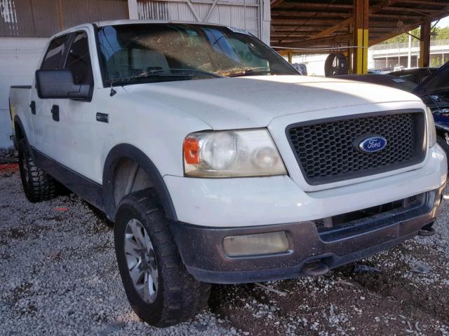 1FTPW14594KB70019 - 2004 FORD F150 SUPER WHITE photo 1