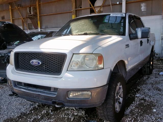 1FTPW14594KB70019 - 2004 FORD F150 SUPER WHITE photo 2