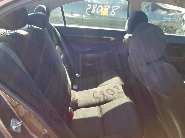 2HGFA1F66AH531307 - 2010 HONDA CIVIC LX-S Boz foto 6