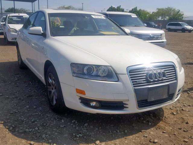 WAUDG74F35N092698 - 2005 AUDI A6 3.2 QUA WHITE photo 1