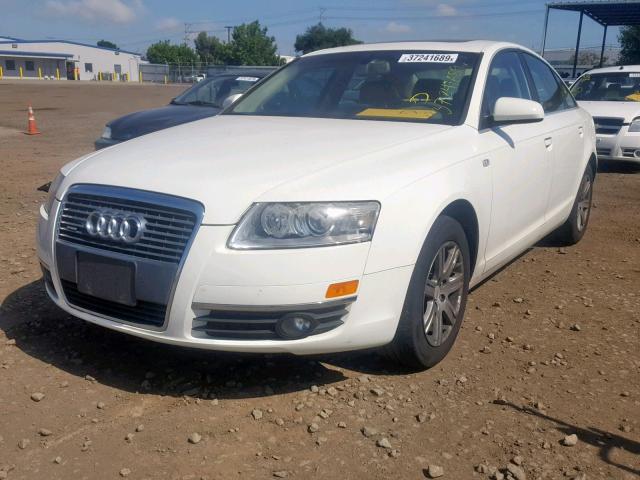 WAUDG74F35N092698 - 2005 AUDI A6 3.2 QUA WHITE photo 2