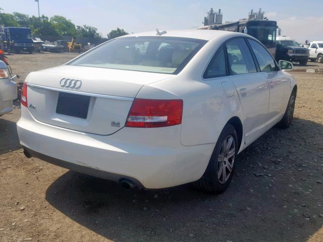 WAUDG74F35N092698 - 2005 AUDI A6 3.2 QUA WHITE photo 4