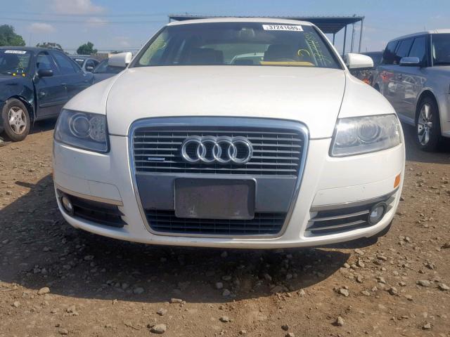 WAUDG74F35N092698 - 2005 AUDI A6 3.2 QUA WHITE photo 9