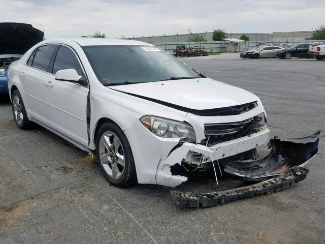 1G1ZC5EB3AF249499 - 2010 CHEVROLET MALIBU 1LT WHITE photo 1