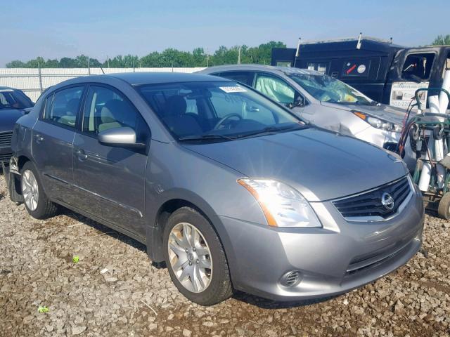 3N1AB6AP7CL698064 - 2012 NISSAN SENTRA 2.0 GRAY photo 1