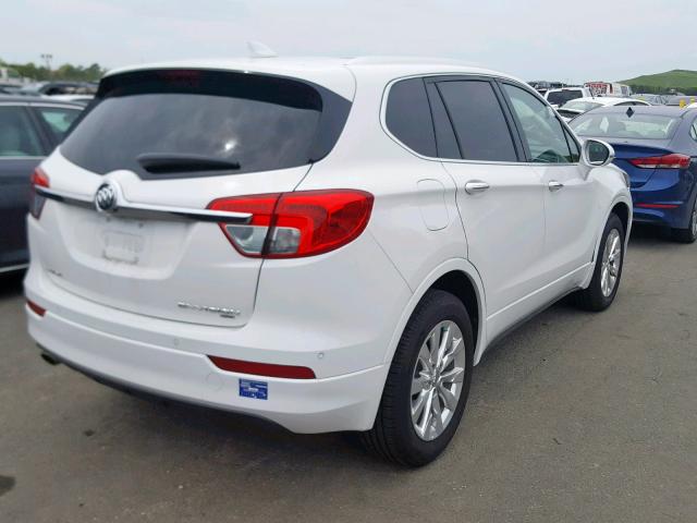 LRBFXDSA3HD016344 - 2017 BUICK ENVISION E WHITE photo 4